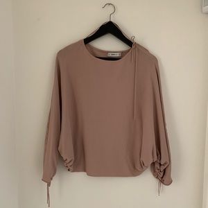 Zara Knit Doleman Sleeve Top